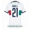 Portugal Diogo Jota 21 Borte VM 2022 - Herre Fotballdrakt